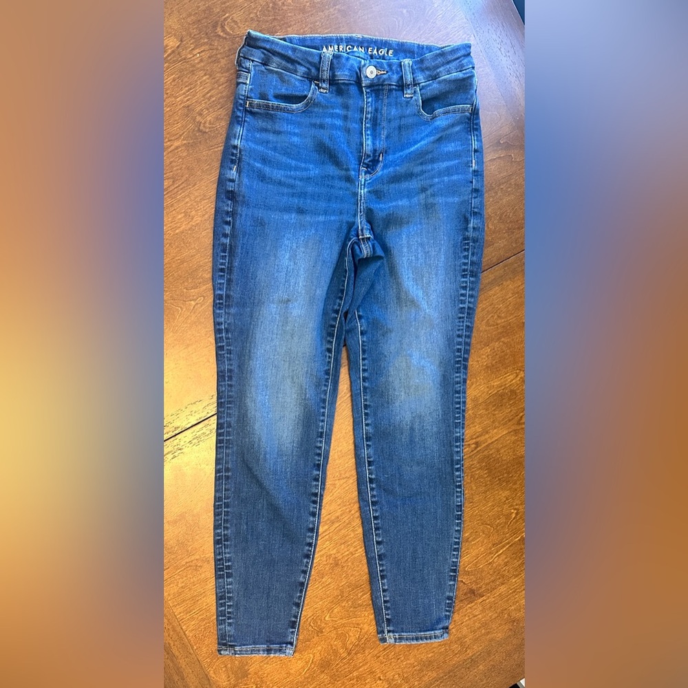 American Eagle Outfitters Next Level Stretch Curvy High Rise Jeans 6Short